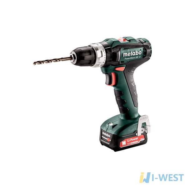 PowerMaxx SB 12 (601076500) Акумуляторний ударний дриль Metabo