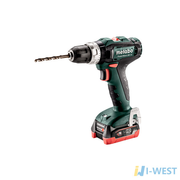 PowerMaxx SB 12 (601076800) Акумуляторний ударний дриль Metabo