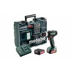 PowerMaxx SB 12 Set (601076870) Акумуляторний ударний дриль Metabo