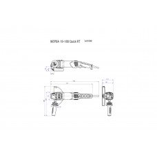 WEPBA 19-180 Quick RT (601099000) Угловая шлифовальная машина Metabo WEPBA 19-180 Quick RT (601099000) Угловая шлифовальная машина Metabo