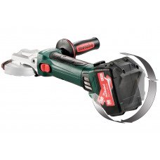WF 18 LTX 125 Quick (601306840) Акумуляторна кутова шліфувальна машина з пласким корпусом редуктора Metabo