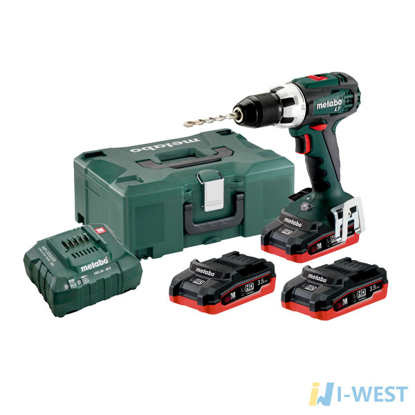 BS 18 LT Set (602102930) Акумуляторний дриль-шуруповерт Metabo BS 18 LT Set (602102930) Акумуляторний дриль-шуруповерт Metabo