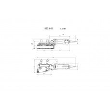 RBE 9-60 Set (602183510) Ленточные шлифовальные машины для труб Metabo RBE 9-60 Set (602183510) Ленточные шлифовальные машины для труб Metabo