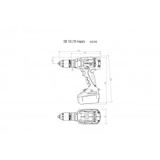 SB 18 LTX Impuls (602192650) Аккумуляторная ударная дрель Metabo SB 18 LTX Impuls (602192650) Аккумуляторная ударная дрель Metabo