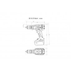 SB 18 LTX Quick (602200500) Акумуляторний ударний дриль Metabo SB 18 LTX Quick (602200500) Акумуляторний ударний дриль Metabo