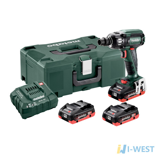 SSW 18 LTX 400 BL Set (602205940) Аккумуляторные ударные гайковерты Metabo SSW 18 LTX 400 BL Set (602205940) Аккумуляторные ударные гайковерты Metabo