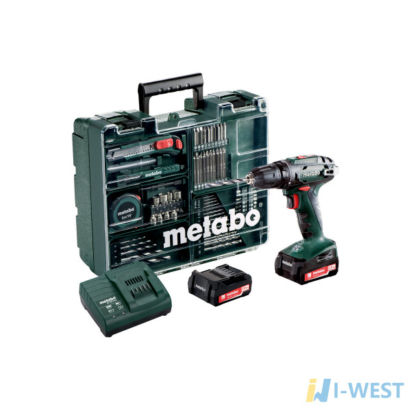 BS 14.4 Set (602206880) Аккумуляторная дрель-шуруповерт Metabo