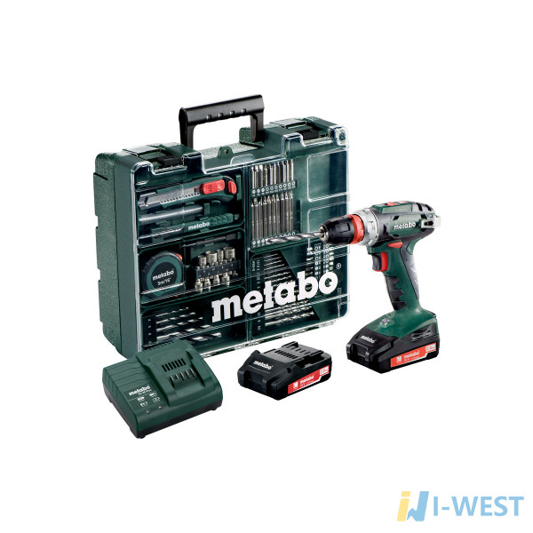 BS 18 Quick Set (602217880) Акумуляторний дриль-шуруповерт Metabo