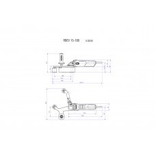RBE 15-180 Set (602243500) Стрічкові шліфувальні машини для труб Metabo RBE 15-180 Set (602243500) Стрічкові шліфувальні машини для труб Metabo