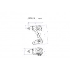 BS 18 LT Set BL (602325930) Аккумуляторная дрель-шуруповерт Metabo