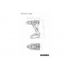 BS 18 L BL (602326500) Аккумуляторная дрель-шуруповерт Metabo BS 18 L BL (602326500) Аккумуляторная дрель-шуруповерт Metabo