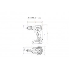 BS 18 LT BL Q (602334820) Аккумуляторная дрель-шуруповерт Metabo