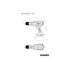 GB 18 LTX BL Q I (603828890) Аккумуляторный різьбонарізчик Metabo GB 18 LTX BL Q I (603828890) Аккумуляторный різьбонарізчик Metabo