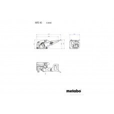 MFE 40 (604040900) Штроборіз Metabo MFE 40 (604040900) Штроборіз Metabo