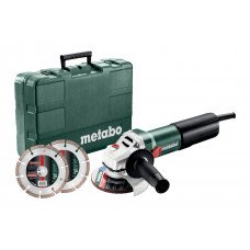 WQ 1100-125 Set (610035510) Кутова шліфувальна машина Metabo