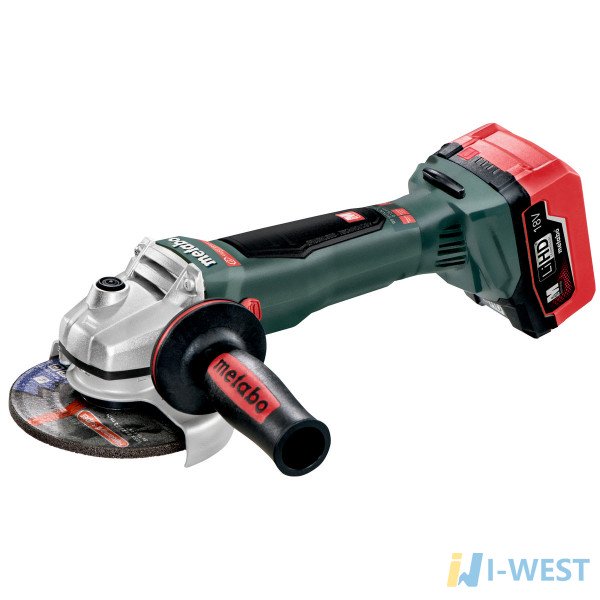 WB 18 LTX BL 125 Quick (613077660) Акумуляторна кутова шліфувальна машина Metabo