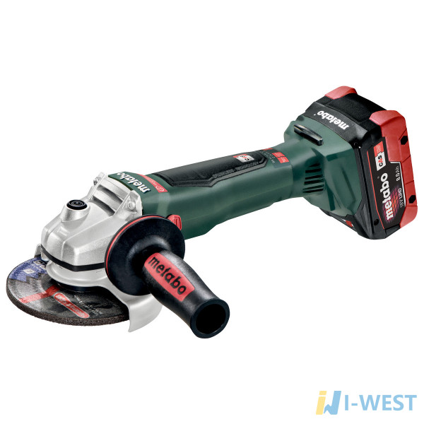 WB 18 LTX BL 125 Quick (613077810) Акумуляторна кутова шліфувальна машина Metabo