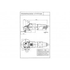 WQ 1000 (620035010) Кутова шліфувальна машина Metabo