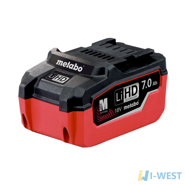 Акумуляторний блок, LiHD, 18 В - 7,0 А·год (625345000) Metabo Акумуляторний блок, LiHD, 18 В - 7,0 А·год (625345000) Metabo