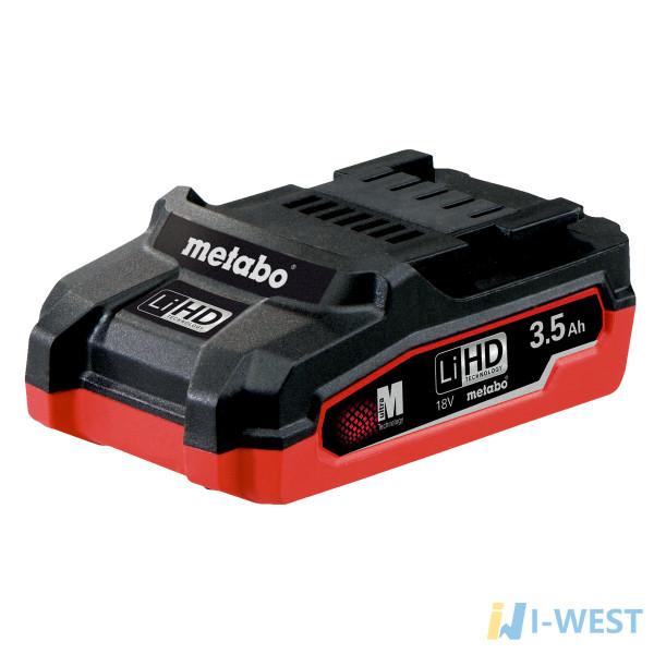 Акумуляторний блок, LiHD, 18 В - 3,5 А·год (625346000) Metabo Акумуляторний блок, LiHD, 18 В - 3,5 А·год (625346000) Metabo