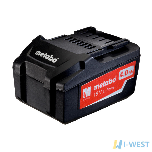 Акумуляторний блок 18 В, 4,0 А·год, Li-Power (625591000) Metabo Акумуляторний блок 18 В, 4,0 А·год, Li-Power (625591000) Metabo