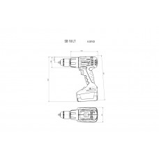 Combo Set 2.1.4 18 V (685033000) Акумуляторні інструменти в комплекті Metabo Combo Set 2.1.4 18 V (685033000) Акумуляторні інструменти в комплекті Metabo