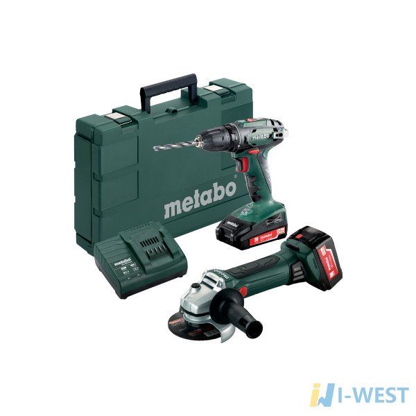Combo Set 2.4.3 18 V (685082000) Акумуляторні інструменти в комплекті Metabo Combo Set 2.4.3 18 V (685082000) Акумуляторні інструменти в комплекті Metabo