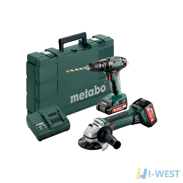 Combo Set 2.4.4 18 V  (685089000) Акумуляторні інструменти в комплекті Metabo