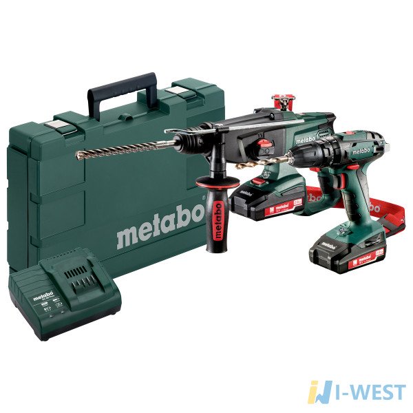 Combo Set 2.3.4 18 V (685090000) Акумуляторні інструменти в комплекті Metabo Combo Set 2.3.4 18 V (685090000) Акумуляторні інструменти в комплекті Metabo