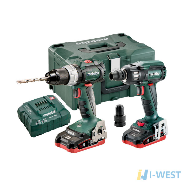 Combo Set 2.1.9 18 V BL LiHD (685098000) Акумуляторні інструменти в комплекті Metabo Combo Set 2.1.9 18 V BL LiHD (685098000) Акумуляторні інструменти в комплекті Metabo