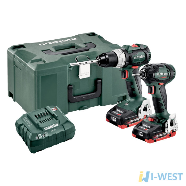 Combo Set 2.1.12 18 V BL LiHD (685124000) Акумуляторні інструменти в комплекті Metabo Combo Set 2.1.12 18 V BL LiHD (685124000) Акумуляторні інструменти в комплекті Metabo