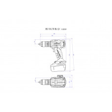 Combo Set 2.1.13 18 V BL LiHD (685125000) Акумуляторні інструменти в комплекті Metabo