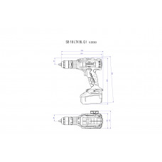 Combo Set 2.1.14 18 V BL LiHD (685126960) Акумуляторні інструменти в комплекті Metabo Combo Set 2.1.14 18 V BL LiHD (685126960) Акумуляторні інструменти в комплекті Metabo
