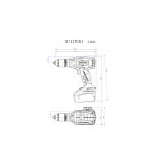 Combo Set 2.1.15 18 V BL LiHD (685127000) Аккумуляторные инструменты в комплекте Metabo