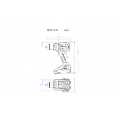 Combo Set 2.1.10 18 V BL LiHD  (685138000) Акумуляторні інструменти в комплекті Metabo