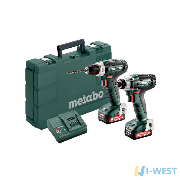 Combo Set 2.7.1 12 V (685166000) Акумуляторні інструменти в комплекті Metabo