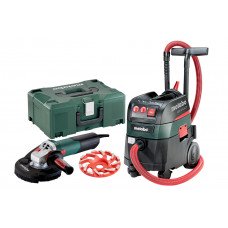 WE 15-125 HD Set GED 125 + ASR 35 M ACP Set (690825000) Комплекти інструментів, що працюють від електромережі Metabo