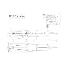 WEA 15-125 Quick + GE 710 Plus Set (690916000) Комплекти інструментів, що працюють від електромережі Metabo