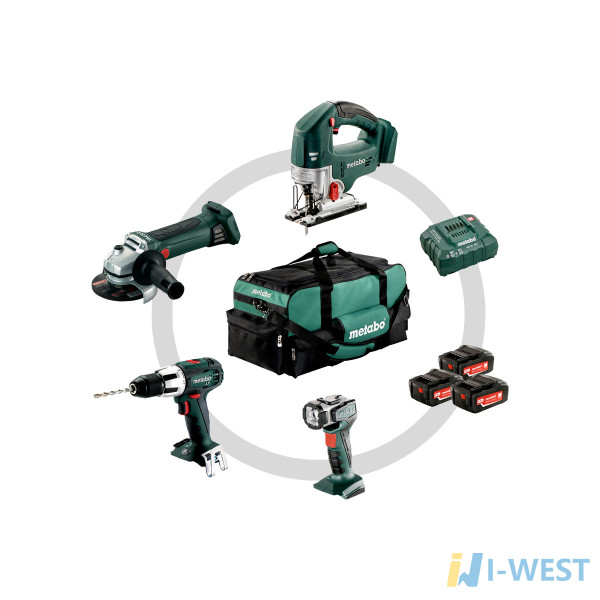 Combo Set 4.1 (691005000) Акумуляторні інструменти в комплекті Metabo