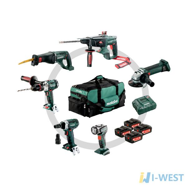 Combo Set 6.1 (691008000) Акумуляторні інструменти в комплекті Metabo