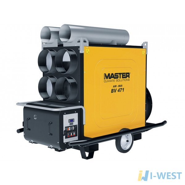 Дизельна теплова гармата MASTER BV 471 непрямого нагріву на 136 кВт MCS (4013.060) Дизельна теплова гармата MASTER BV 471 непрямого нагріву на 136 кВт MCS (4013.060)