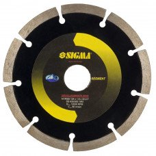 Круг алмазний HQ сегмент Ø300х25.4мм, 4300об/хв Sigma (193300z) SIGMA
