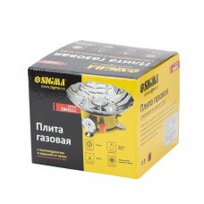 Плита газова з п'єзопідпалом і захистом від вітру Sigma (2903511) SIGMA Плита газова з п'єзопідпалом і захистом від вітру Sigma (2903511) SIGMA