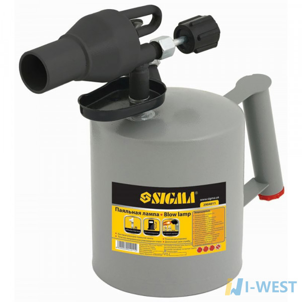 Паяльная лампа (тип Украина) 1,0л Sigma (2904011) SIGMA Паяльная лампа (тип Украина) 1,0л Sigma (2904011) SIGMA