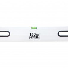 Рейка вертикаль-горизонталь PROFI с ручкой 150см Sigma (3712151) SIGMA