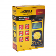 Мультиметр цифровий профі Sigma (4008551) SIGMA