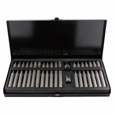 Набір біт HEX TORX SPLINE ½ " 40шт S2 (металевий кейс) ULTRA (4013622) SIGMA