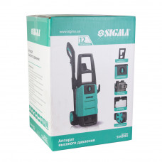 Мийка 1800Вт max 140bar 7 л/хв турбонасадка Sigma (5342081) SIGMA Мийка 1800Вт max 140bar 7 л/хв турбонасадка Sigma (5342081) SIGMA