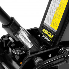 Домкрат гідравлічний підкатний 3.5 т H 145-500мм Sigma (6104061) SIGMA