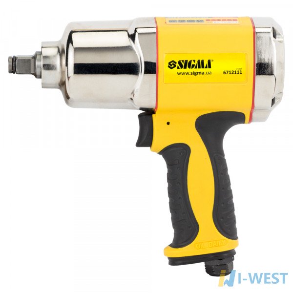 Гайковерт пневматичний ½ " 750Нм Sigma (6712111) SIGMA